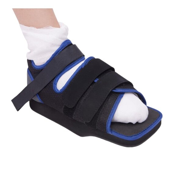 Post-Operative Shoes For Broken Toes - Black - Medium - Picture 1 of 16